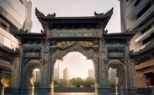 文化之门，创意之都—西湖区广告规划设计院